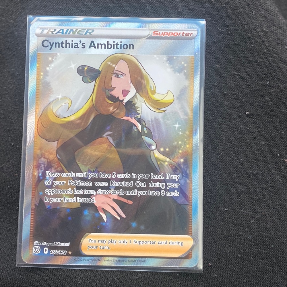 Cynthia’s Ambition trainer